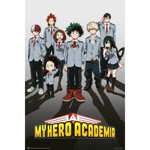My Hero Academia Uniform Version plakát vícebarevný