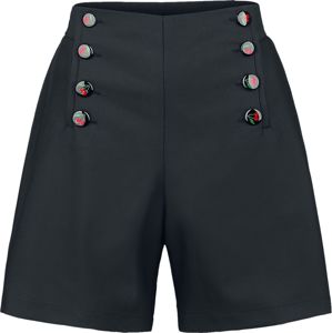 Pussy Deluxe Krátké kalhoty Cherries Dámské šortky černá