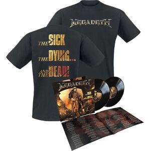 Megadeth The sick, the dying... and the dead! 2-LP & tricko standard