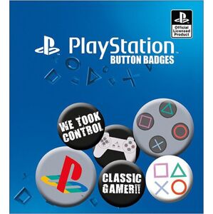 Playstation Badge Pack Mix Odznak vícebarevný