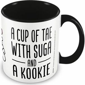 K-Pop A Cup of Tae Hrnek bílá/cerná