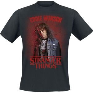 Stranger Things Eddie Munson Tričko černá