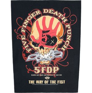 Five Finger Death Punch Way Of The Fist nášivka na záda vícebarevný