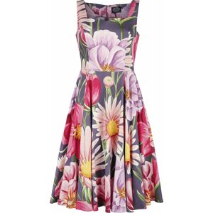 H&R London Šaty s kruhovou suknou Suri Šaty vícebarevný