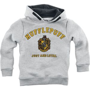 Harry Potter Hufflepuff - Just And Loyal detská mikina s kapucí prošedivelá
