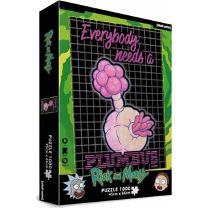 Rick And Morty Plumbus Puzzle standard