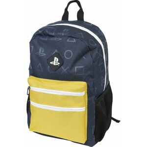 Playstation Colour Block Batoh modrá/žlutá