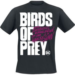 Birds Of Prey Birds Of Prey Logo tricko černá