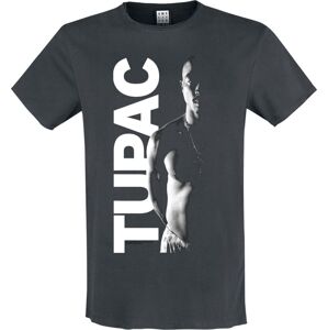 Tupac Shakur Amplified Collection - Shakur Tričko charcoal