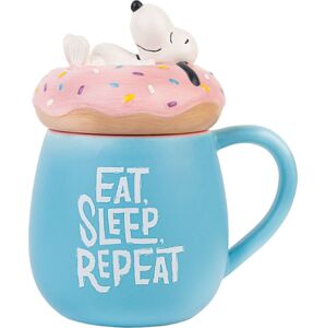 Peanuts Snoopy - Eat, Sleep, Repeat Hrnek vícebarevný