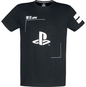 Playstation Logo Tričko černá