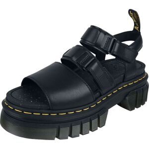 Dr. Martens Ricki 3-Strap - Black Nappa Lux sandály černá