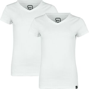 RED by EMP Double Pack T-Shirts Dámské tričko bílá