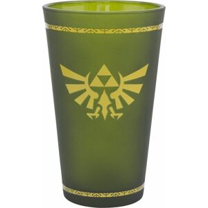 The Legend Of Zelda Hyrule Crest sklenicka zelená/žlutá