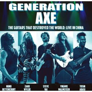 Vai / Wylde / Malmsteen / Bettencourt / Abasi Generation Axe:Guitars - The guitars that destroyed the world: Live in China CD standard