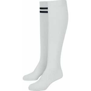 Urban Classics Balení 2 párů dámských univerzitních ponožek Ponožky bílá