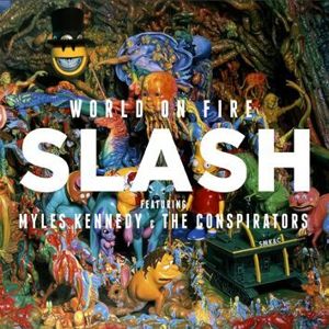 Slash World on fire CD standard