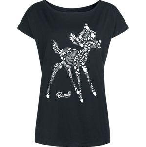 Bambi Botanics dívcí tricko černá