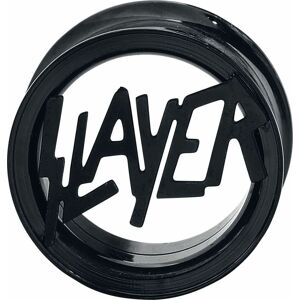 Slayer Black Slayer Logo Tunnel plugy do uší černá