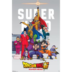 Dragon Ball Hero - Group plakát vícebarevný