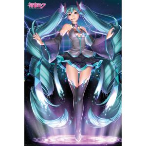 Hatsune Miku Projection plakát vícebarevný
