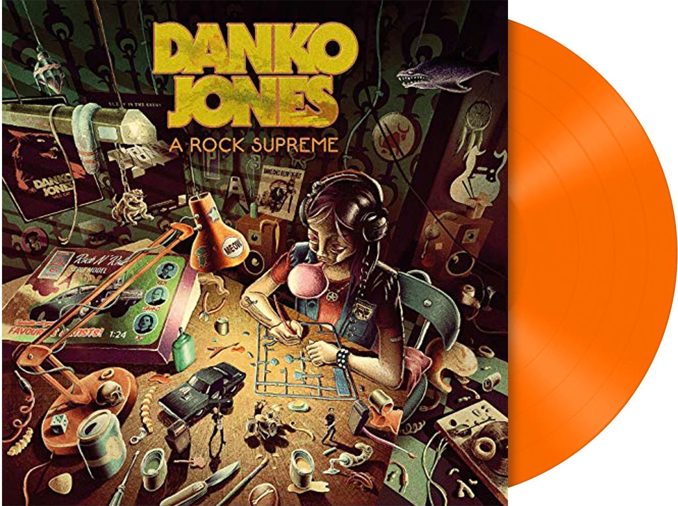 Danko Jones A rock supreme LP oranžová