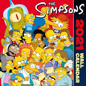 Die Simpsons Nástěnný kalendář 2021 Nástenný kalendár vícebarevný