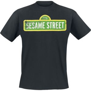 Sesame Street tricko černá