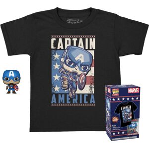 Captain America Pocket Pop! a tričko Captain America Sberatelská postava standard