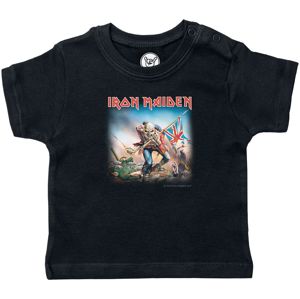 Iron Maiden Trooper Baby detská košile černá
