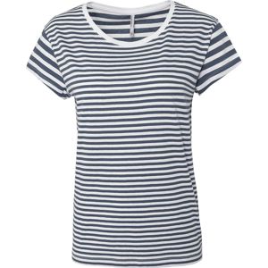 Rock Angel Stripe Shirt dívcí tricko bílá/námornická modr