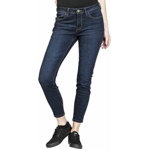 Sublevel Denim Skinny džíny Basic Style se středně vysokým pasem a 5 kapsami Dámské džíny tmavě modrá