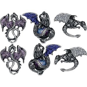 Blackheart Dragon Earrings sada náušnic standard
