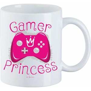 Gamer Princess Hrnek bílá