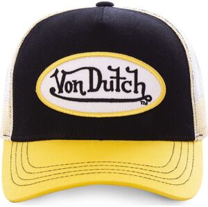 Von Dutch Baseballová čepice VON DUTCH se síťovinou Baseballová kšiltovka cerná/žlutá
