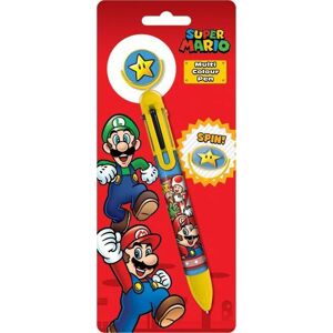 Super Mario Vícebarevné pero kulickové pero vícebarevný