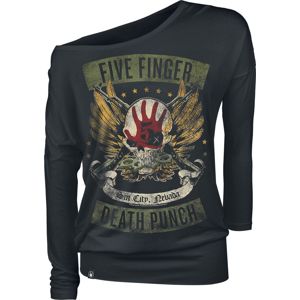 Five Finger Death Punch Wicked tricko s dlouhým rukávem černá