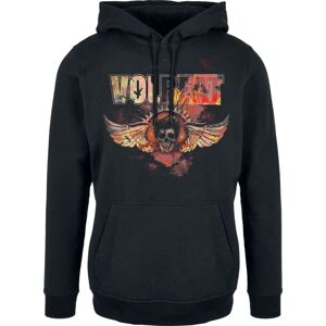 Volbeat Burning Skullwing Mikina s kapucí černá