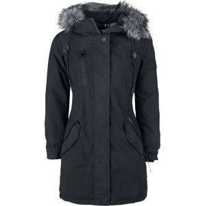 Khujo Letizia Dívcí kabát černá