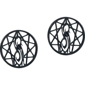 Slipknot Nonagram Logo náušnice černá