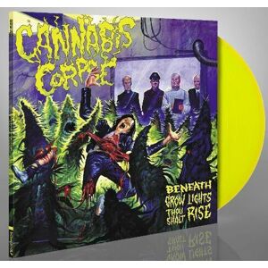 Cannabis Corpse Beneath grow lights thou shalt rise LP neonově žlutá