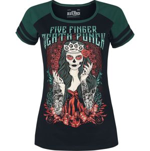 Five Finger Death Punch EMP Signature Collection Dámské tričko černá/petrolejová
