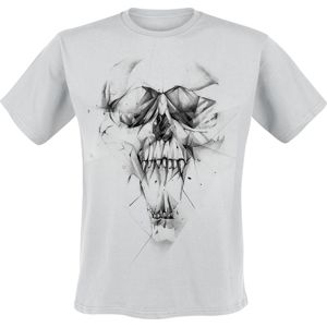 Zábavné tričko Skull Tričko prošedivelá