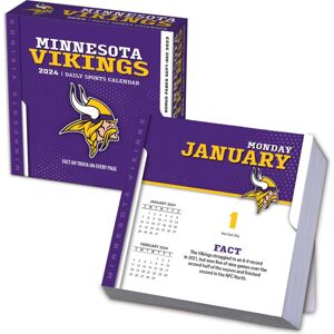 NFL Minnesota Vikings - Abreißkalender Stolní kalendář vícebarevný