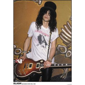 Guns N' Roses Slash - San Diego 1988 plakát vícebarevný