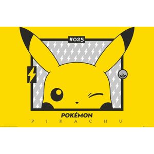 Pokémon Pikachu - Wink plakát vícebarevný