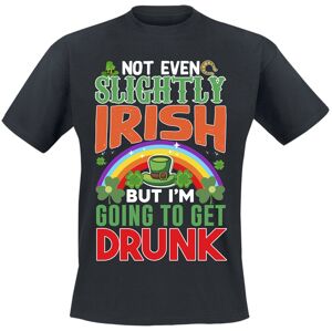 St. Patricks Day Not Even Slightly Irish Tričko černá