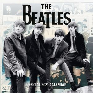 The Beatles 2021 Nástenný kalendář vícebarevný