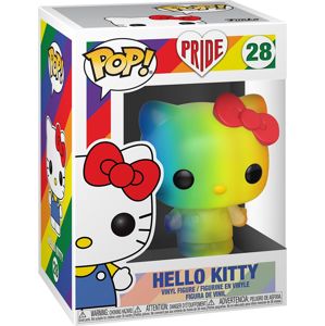 Hello Kitty Pride 2020 - Hello Kitty (Rainbow) Vinyl Figur 28 Sberatelská postava standard