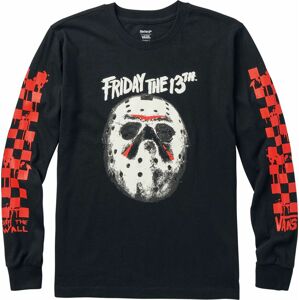 Vans Tričko VANS x Horror - Friday The 13th Dámské tričko s dlouhými rukávy cerná/cervená